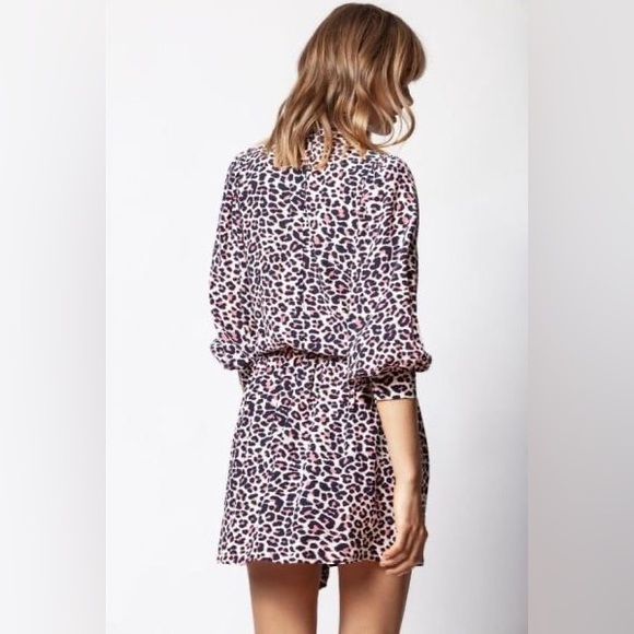 Zadig and Voltaire Rivali Leo Print Dress - Picture 2 of 10